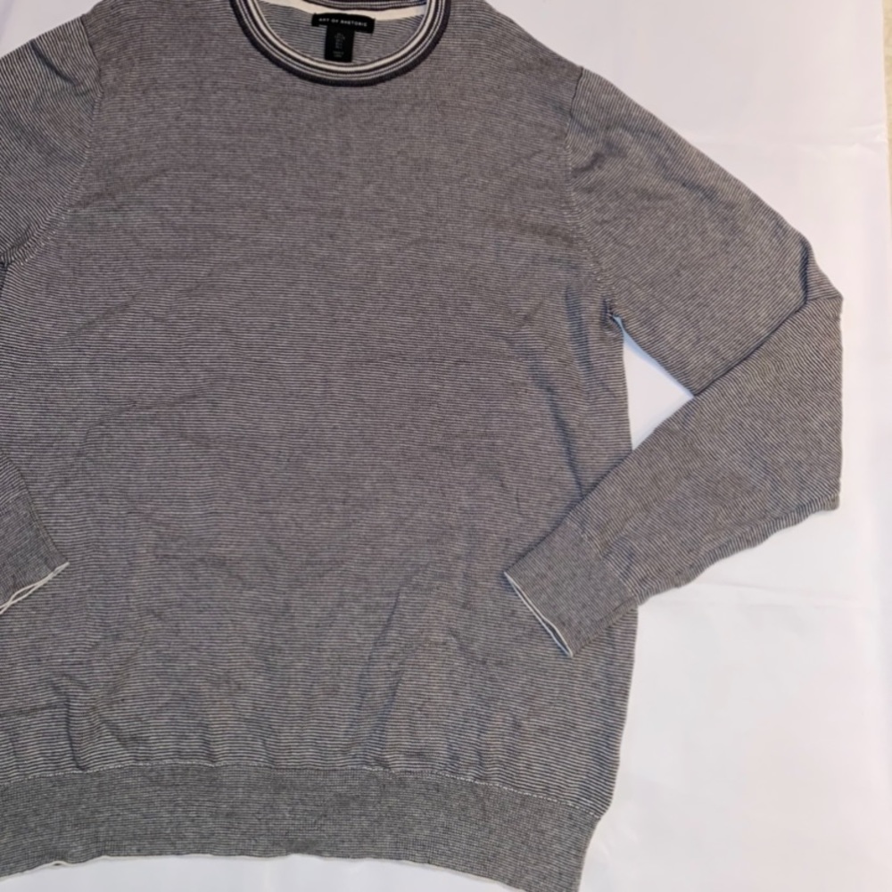 Art of Rhetoric Striped Crewneck Sweater - Picture 3 of 9